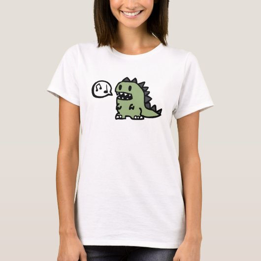 Dino-Zeit (f) T-Shirt (Vorderseite)