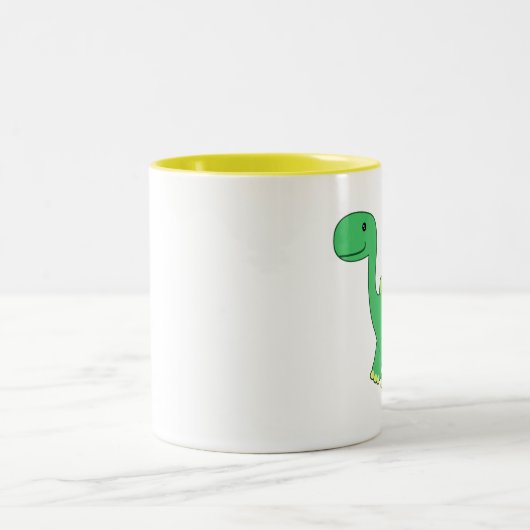 DINO ZWEIFARBIGE TASSE (Mittel)