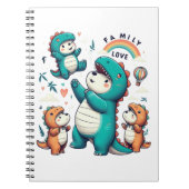 DinoBear Bond Notizblock (Vorderseite)