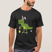 DinoBunny Easter Egg Jagen Feier Kostüm T-Shirt (Vorderseite)