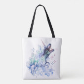 Dinocorn Crystal Dinosaur Unicorn Fantasy Unisaur Tasche (Rückseite)