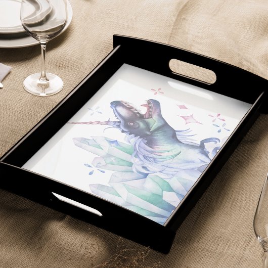 Dinocorn Crystal | Unicorn Dinosaur Mystical Party Seidenpapier