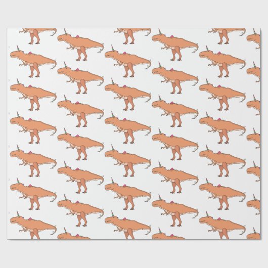 Dinocorn Geschenkpapier (Flach)