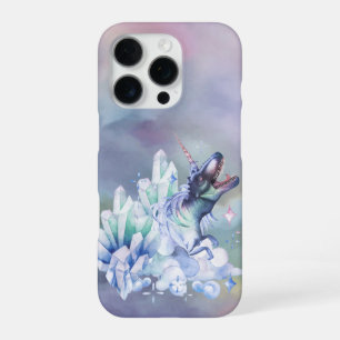Dinocorn-Kristall Fantasy-Dinosaurier-Einhornhor iPhone 16 Pro Hülle