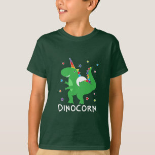 Dinocorn lustiger Unisaur Regenbogen niedlicher T-Shirt