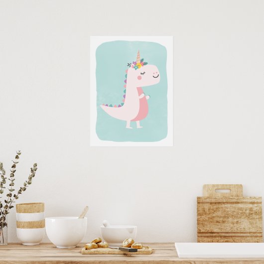 Dinocorn Poster (Küche)
