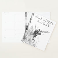 Dinocorn Silver | Unicorn Dinosaur Homeschool