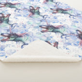 Dinocorn Wolken | Mystical Unicorn Horned Dinosaur Sherpadecke (3/4)