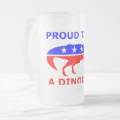 Dinocrat Mega- Tasse (Vorderseite Links)
