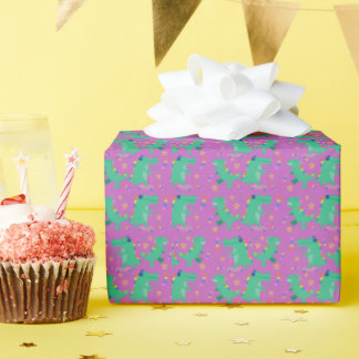 DinoCroc Geschenkpapier