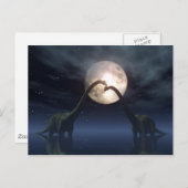 Dinolove Postkarte (Vorne/Hinten)