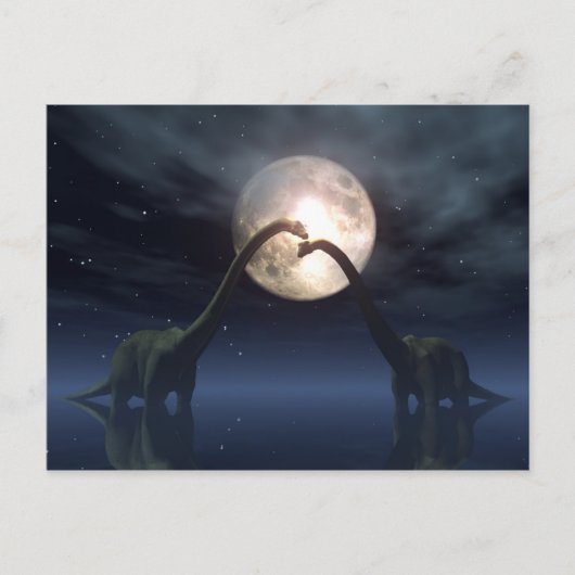 Dinolove Postkarte (Vorderseite)