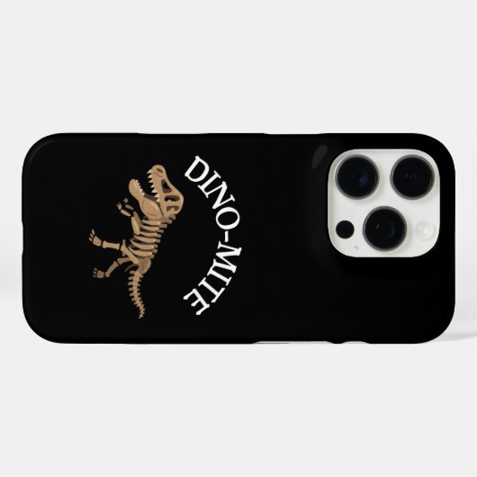 Dinomit Case-Mate iPhone Hülle (Rückseite (Horizontal))