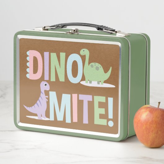 Dinomit Dinosaur Duo Metal Lunchbox (Beispiel)