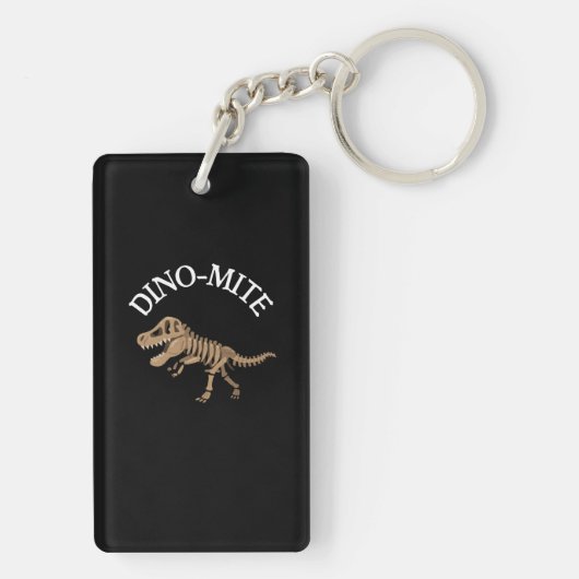 Dinomit Schlüsselanhänger (Rückseite)