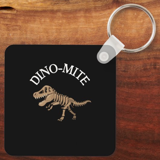 Dinomit Schlüsselanhänger (Rückseite)