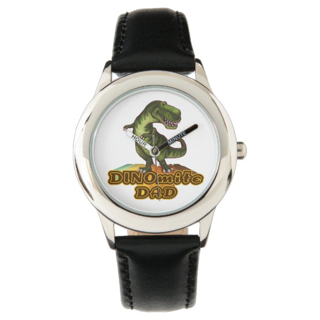 Dinomit Vater Armbanduhr (Vorderseite)