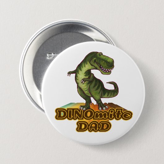 Dinomit Vater Button (Vorne & Hinten)