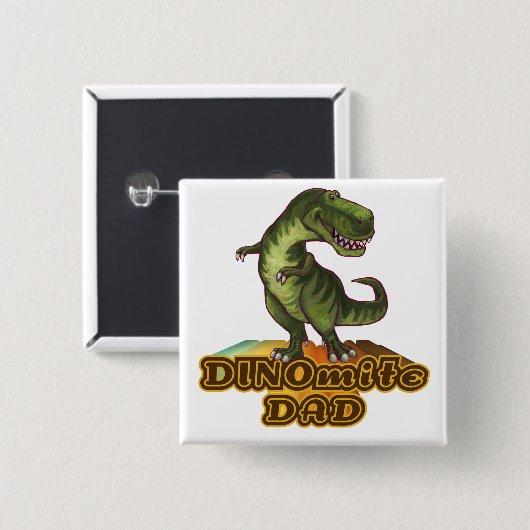 Dinomit Vater Button (Vorne & Hinten)