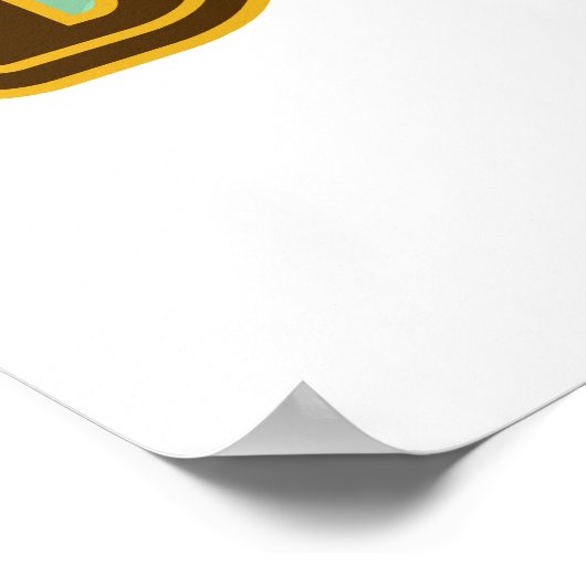 Dinomit Vater Poster (Ecke)