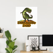 Dinomit Vater Poster (Heimbüro)
