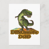 Dinomit Vater Postkarte (Vorderseite)