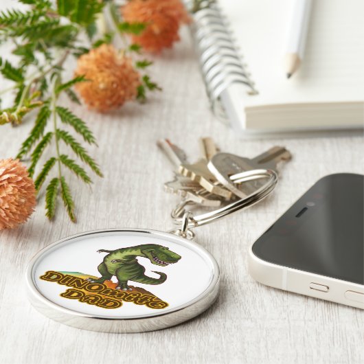 Dinomit Vater Schlüsselanhänger (Seite)