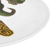 Dinomit Vater Schneidebrett (Ecke)