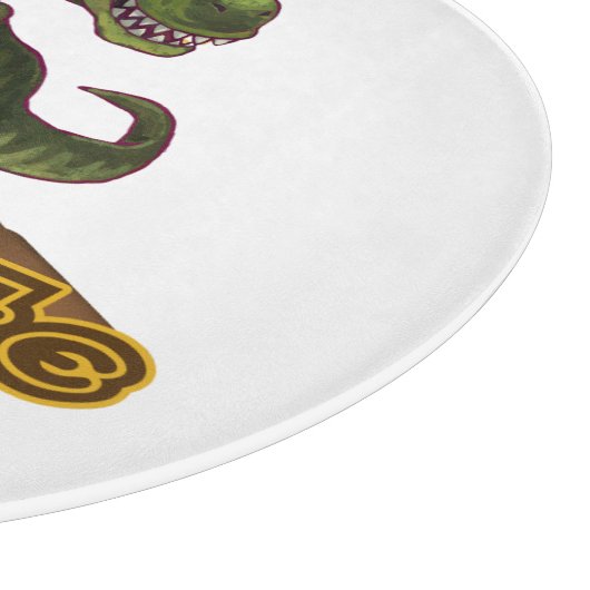 Dinomit Vater Schneidebrett (Ecke)