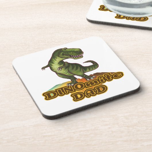 Dinomit Vater Untersetzer (Linke Seite)