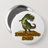 Dinomite Dad Button (Vorne & Hinten)