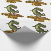 Dinomite Dad Geschenkpapier (Ecke)
