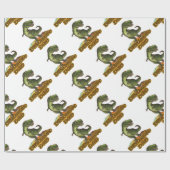 Dinomite Dad Geschenkpapier (Flach)