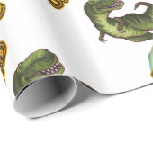 Dinomite Dad Geschenkpapier (Rolleneckpunkt)