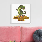 Dinomite Dad Leinwanddruck (Insitu (Wohnzimmer))