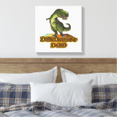 Dinomite Dad Leinwanddruck (Insitu (Schlafzimmer))