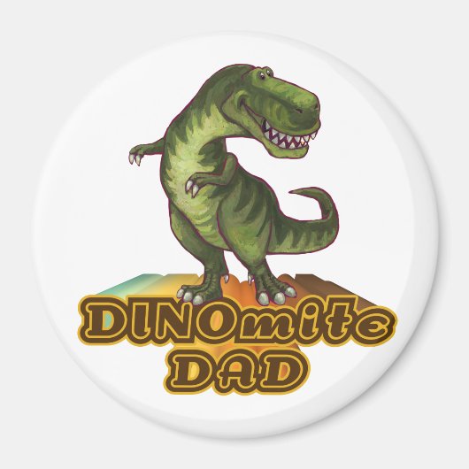 Dinomite Dad Magnet (Vorne)