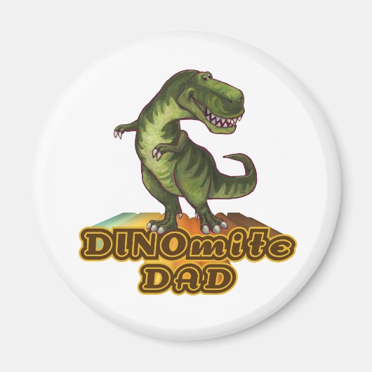 Dinomite Dad Magnet (Vorne)