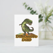 Dinomite Dad Postkarte (Stehend Vorderseite)