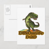 Dinomite Dad Postkarte (Vorne/Hinten)