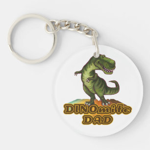 Dinomite Dad Schlüsselanhänger