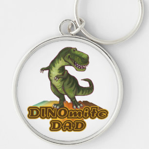 Dinomite Dad Schlüsselanhänger