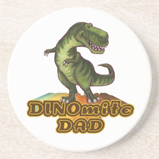 Dinomite Dad Untersetzer (Vorne)