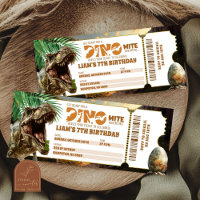 Dinomite Jurassic Birthday Ticket