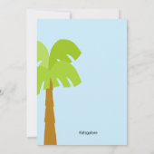 DINOmite orange Einladung (Rückseite)