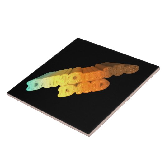 Dinomite Vater Words Fliese (Seite)