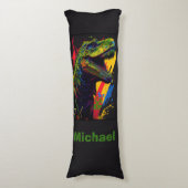 Dinonsaur T Rex Body Pillow Seitenschläferkissen (Vorderseite Vertikal)