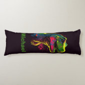 Dinonsaur T Rex Kids Body Pillow Seitenschläferkissen (Vorderseite)