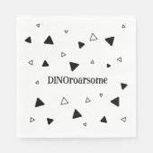 DinoRoarsome Party Servietten (Vorderseite)