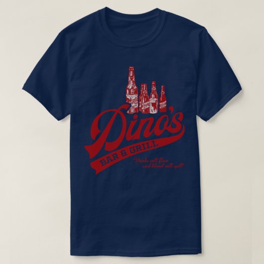 Dinos Bar and Grill T-Shirt (Design vorne)